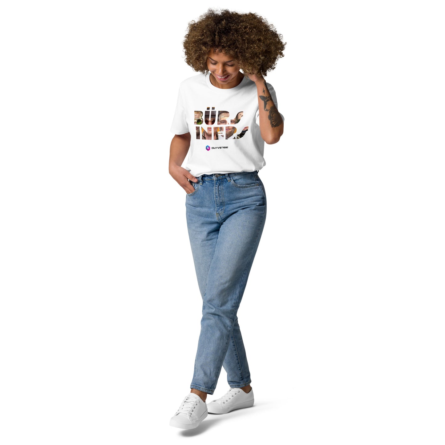 Bürsiners Big Letters - Organic cotton t-shirt