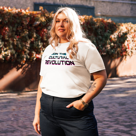 Unisex organic cotton t-shirt - Join the cultural revolution