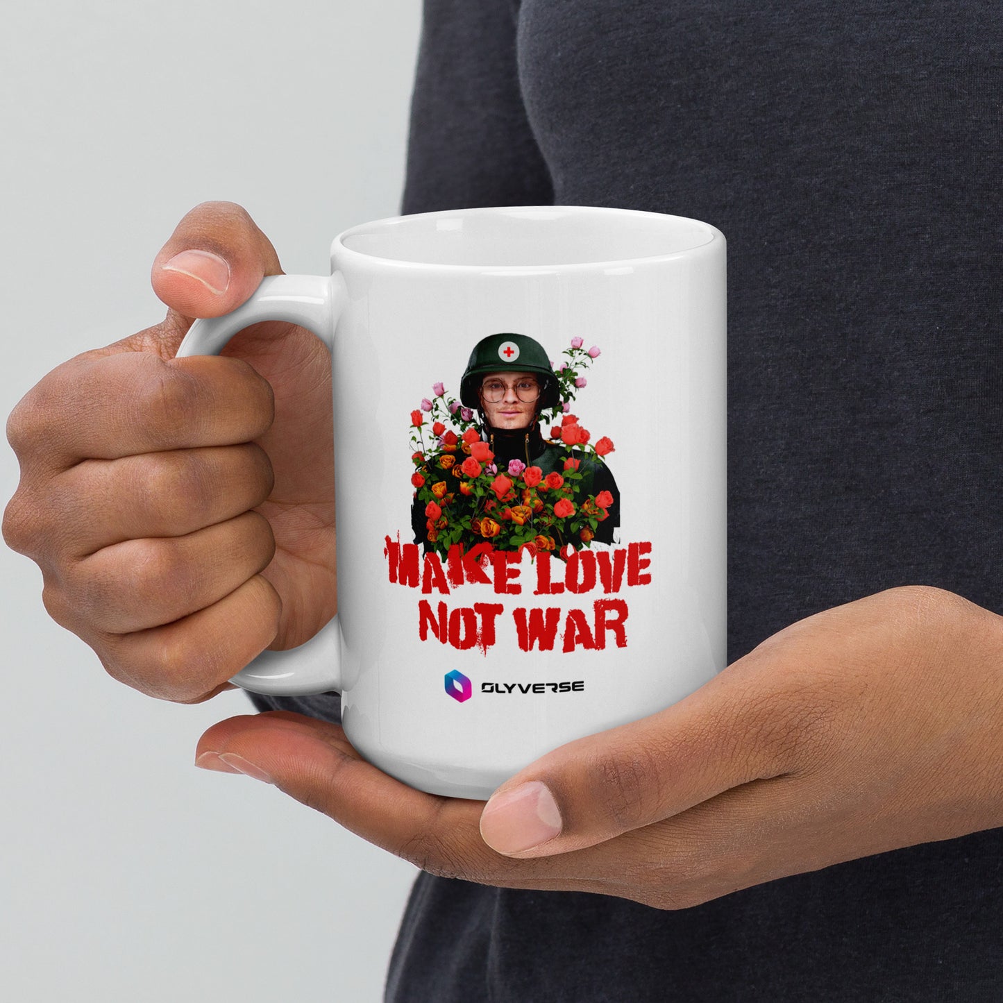 Kerem mug - Make love not war